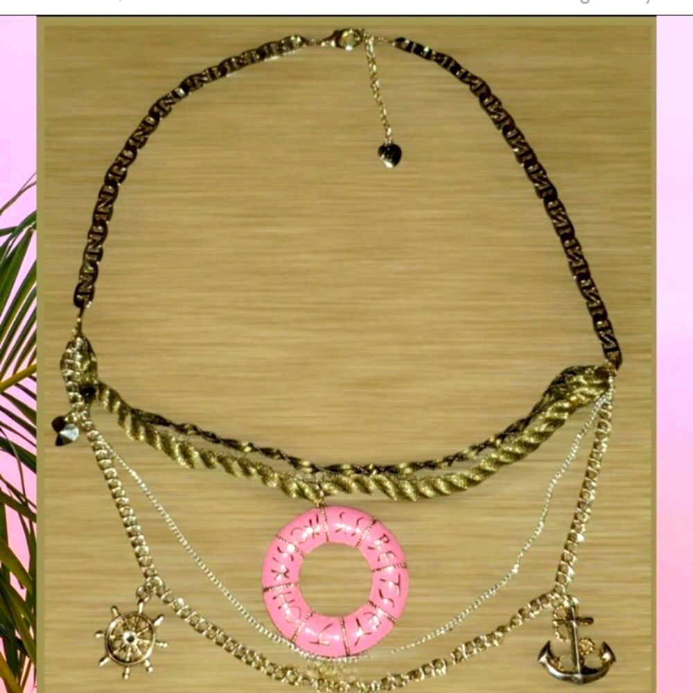 Betsy Johnson Nautical necklace